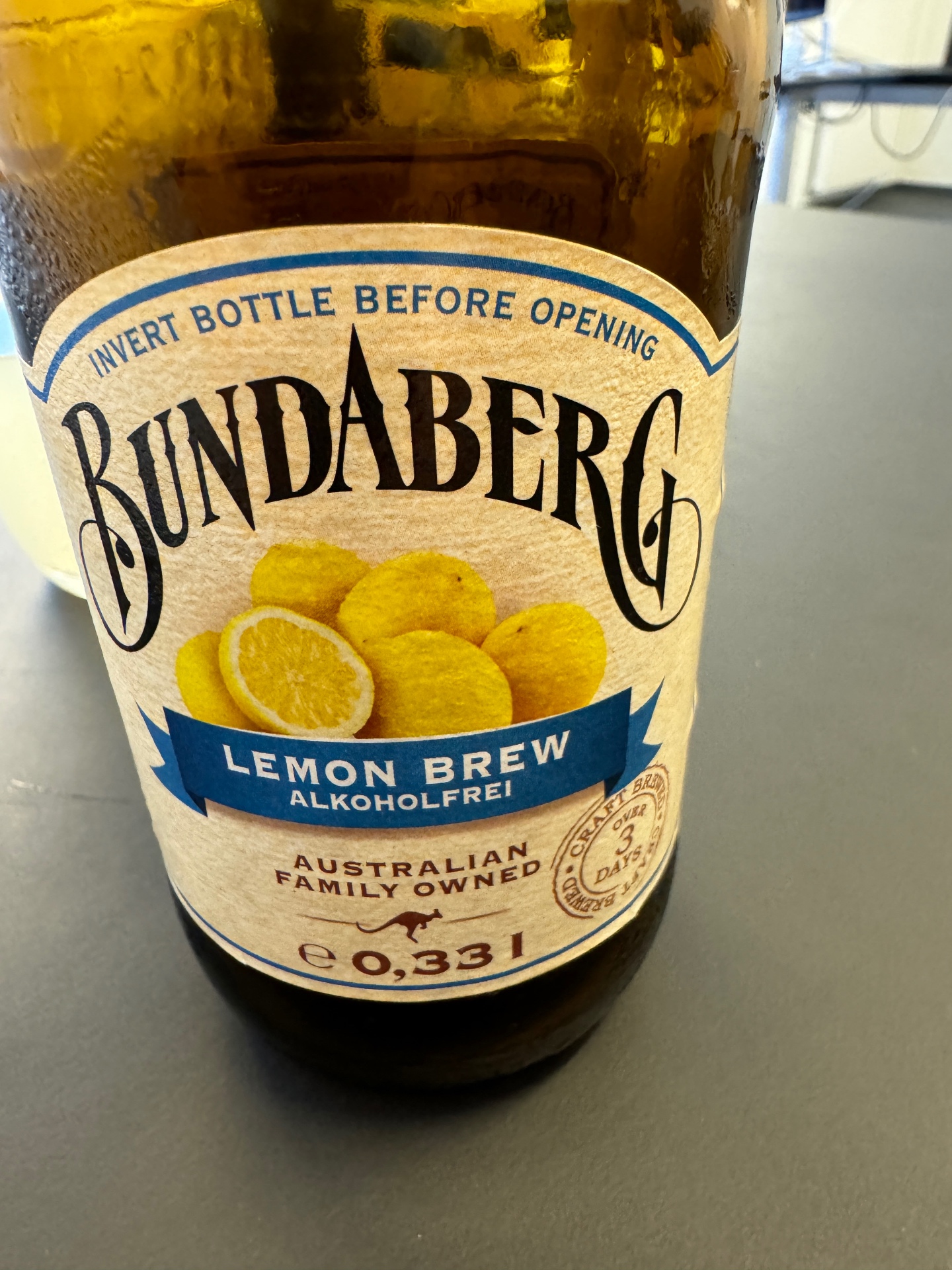 Bundaberg Lemon Brew Alkoholfrei