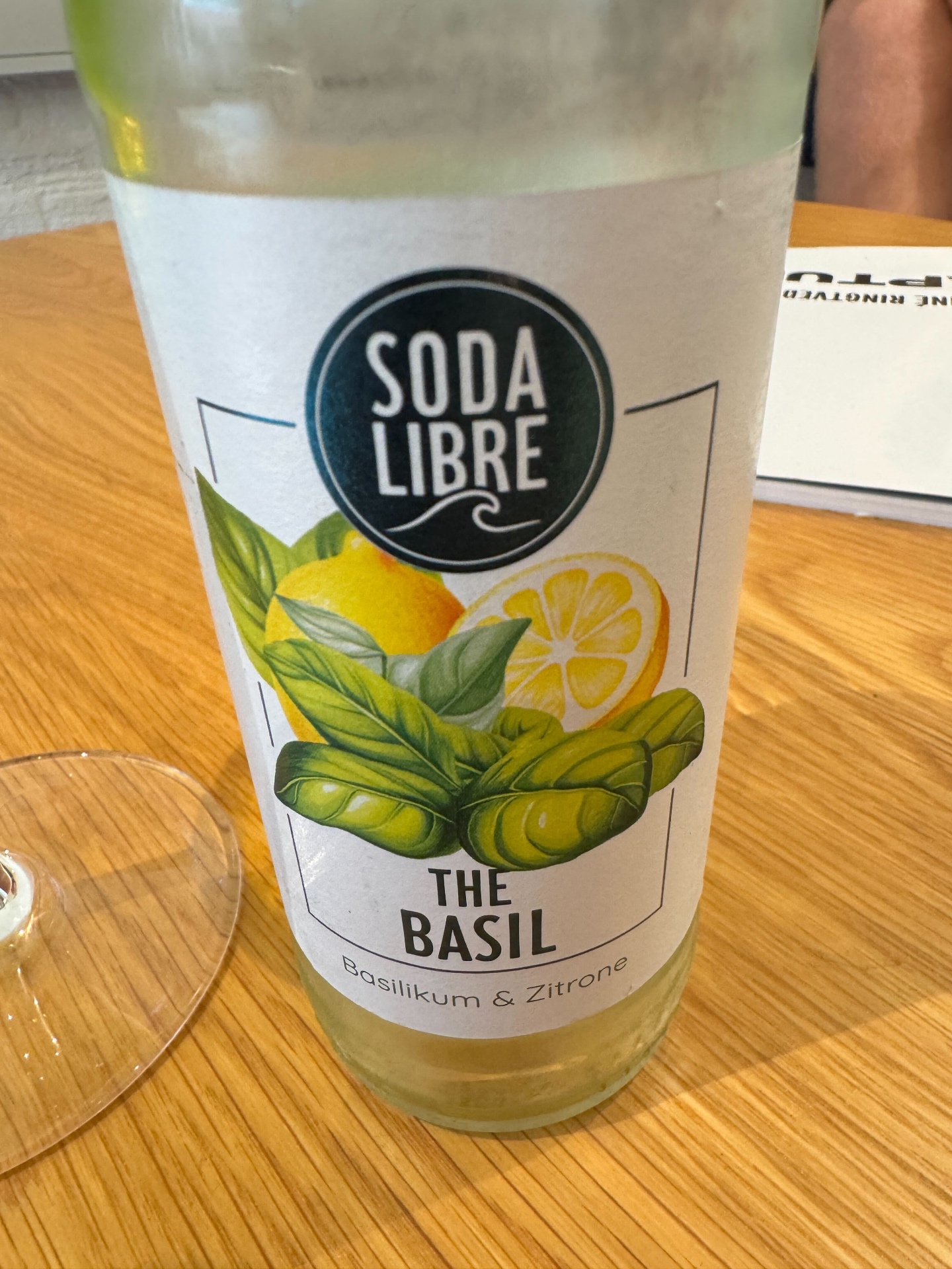 Soda Libre The Basil The Basil - Basilikum & Zitrone