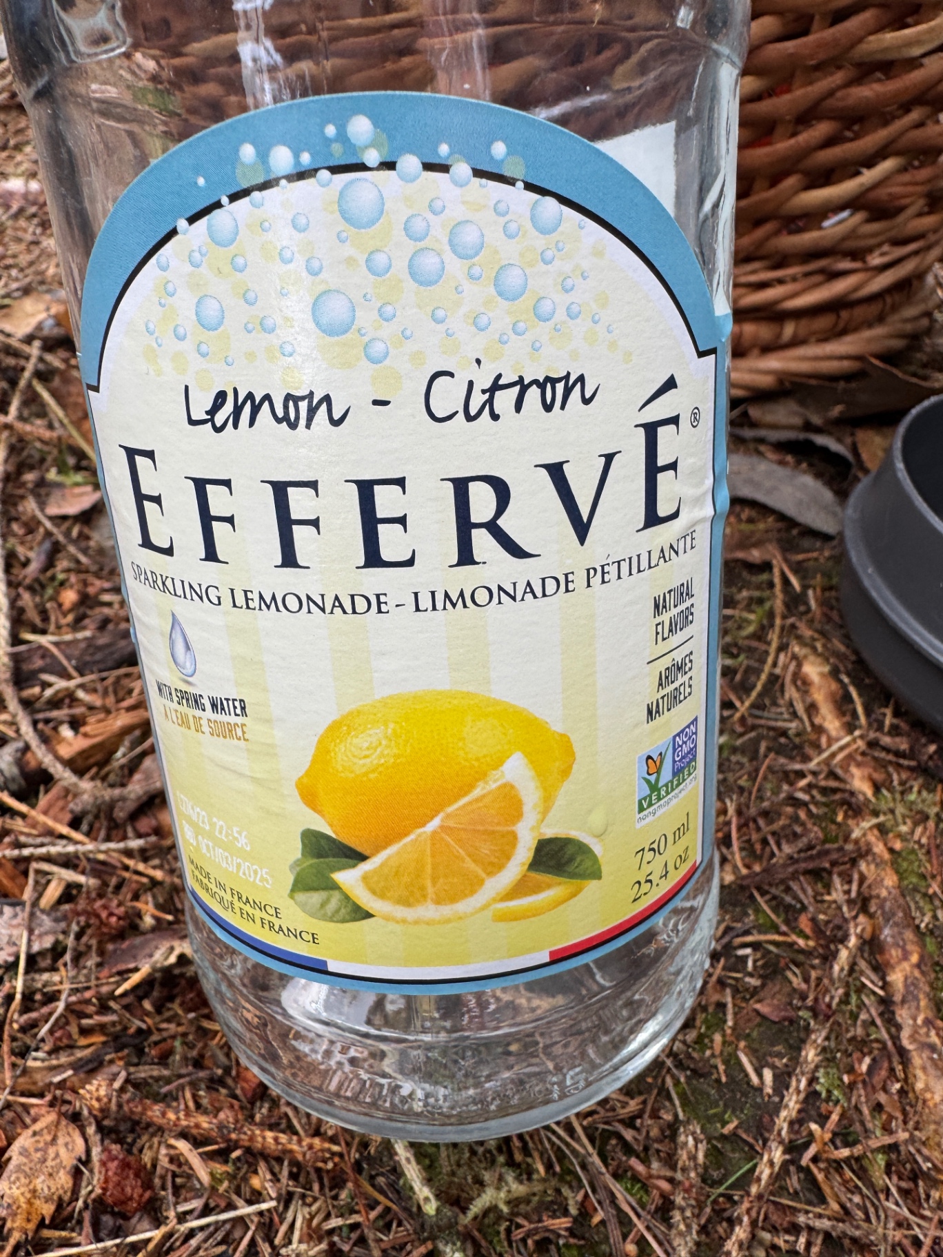 Effervé Lemon-Citron Sparkling Lemonade